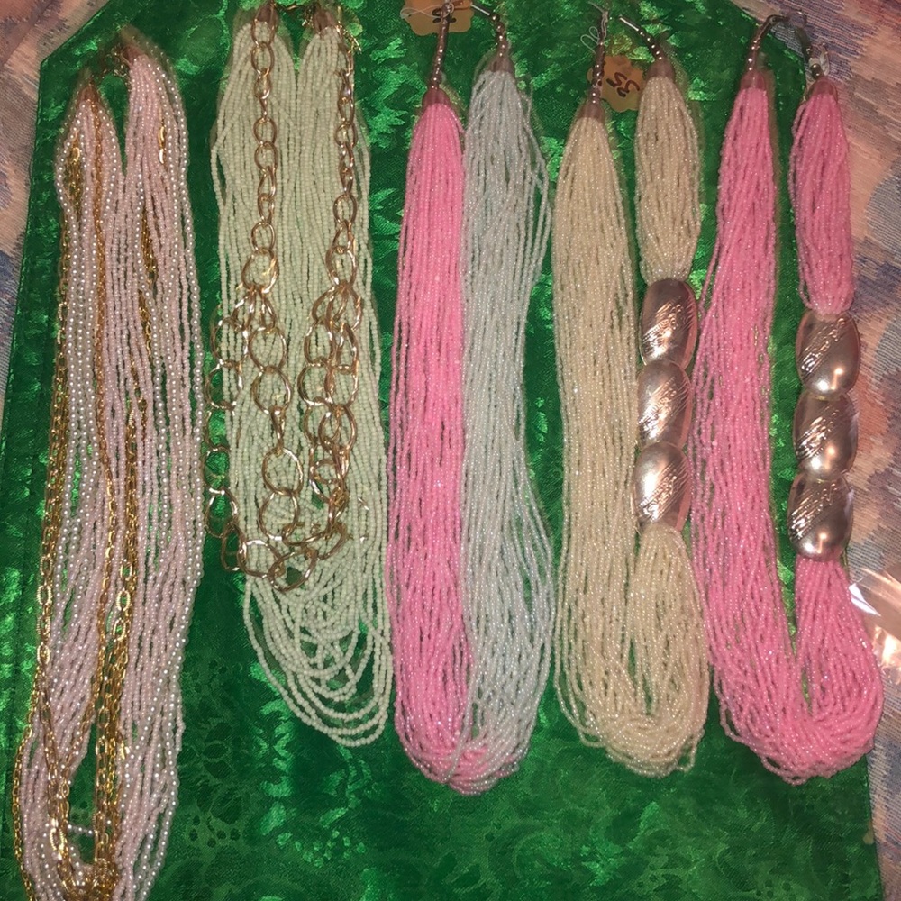 Seedbeads necklaces Beautifully made